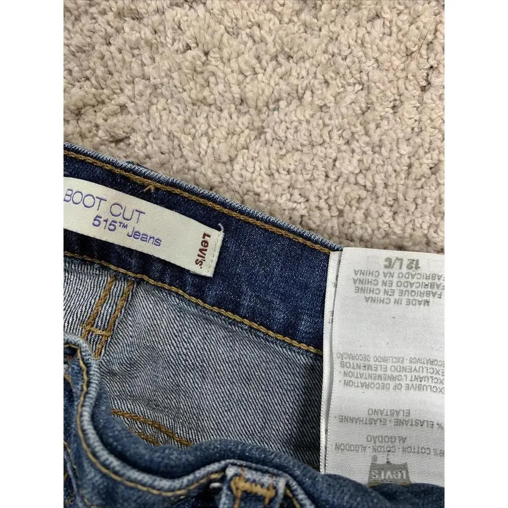 levis womens jens 515 size 12l/c - Picture 3 of 5